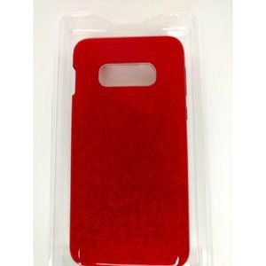 S10 Case Red Shiny Glitter Case